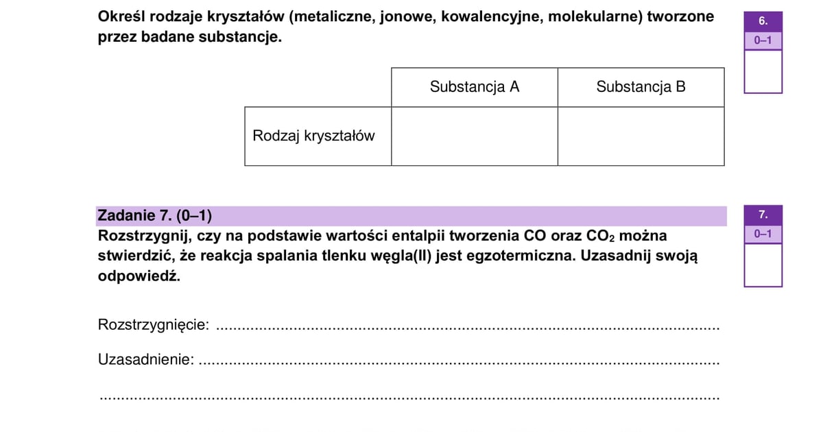 Dziś matura próbna 2023 z chemii, poziom rozszerzony. Zobacz arkusze