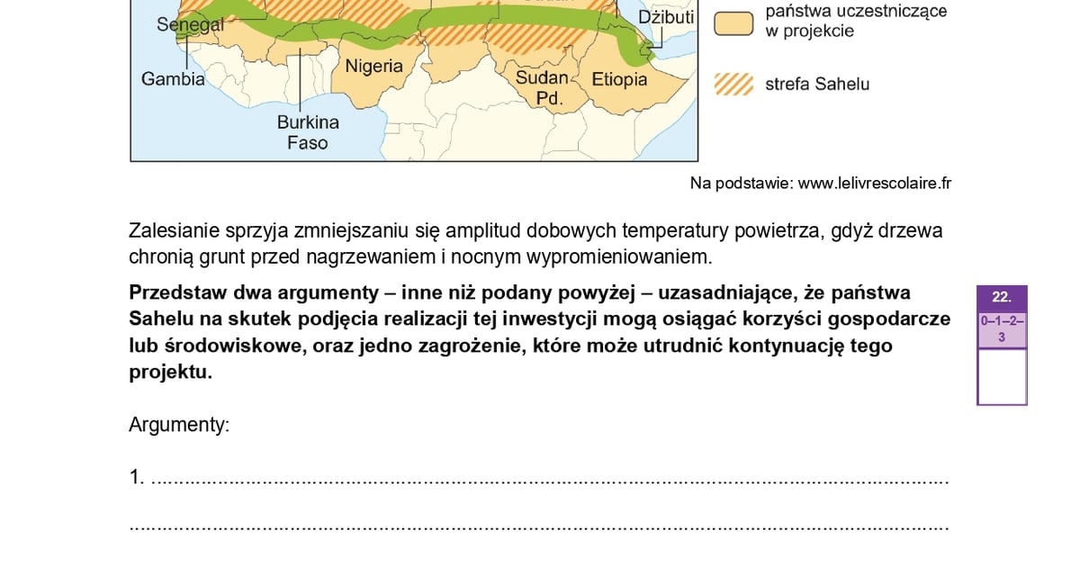 Sprawdzian Z Geografii Poziom Rozszerzony