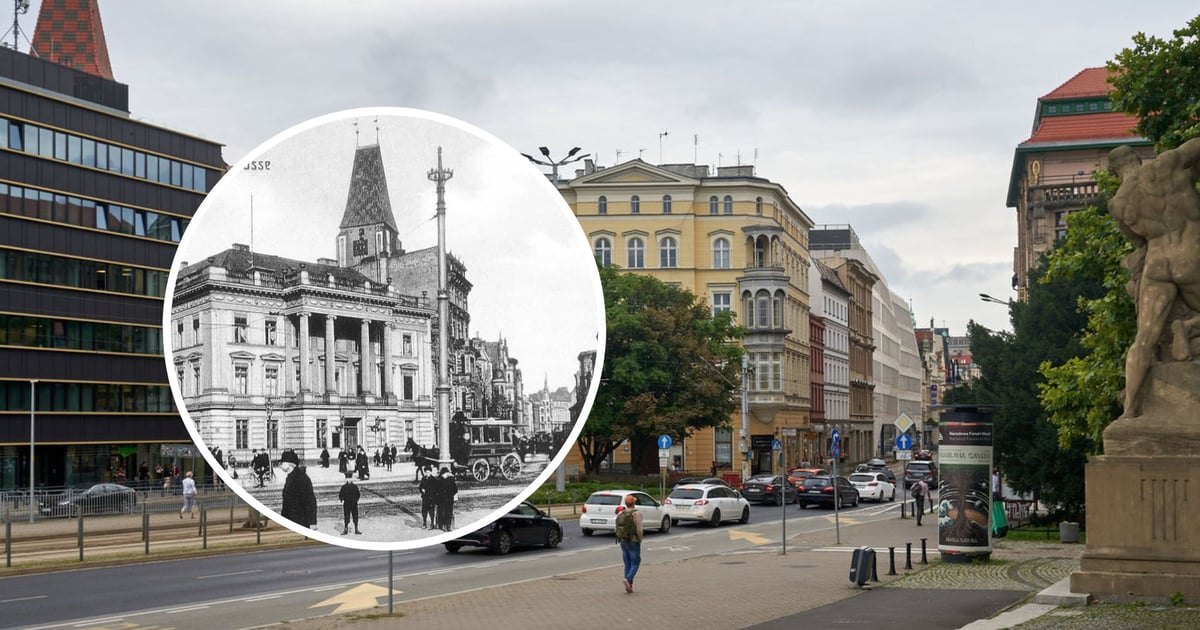 Tak wyglądał dawny Wrocław. Plac Jana Pawła II i Legnicka