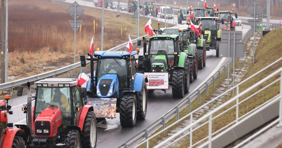 Strajk rolników: blokady dróg i utrudnienia we Wrocławiu i na Dolnym Ś ...