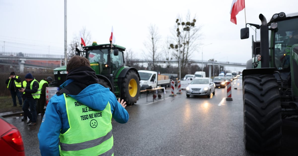 Strajk rolników: blokady dróg i utrudnienia we Wrocławiu i na Dolnym Ś ...