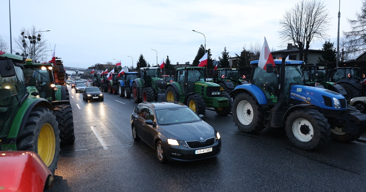 Strajk rolników: blokady dróg i utrudnienia we Wrocławiu i na Dolnym Ś ...