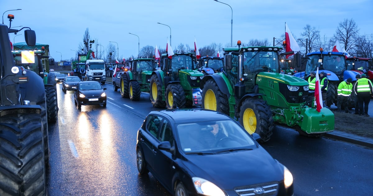 Strajk rolników: blokady dróg i utrudnienia we Wrocławiu i na Dolnym Ś ...