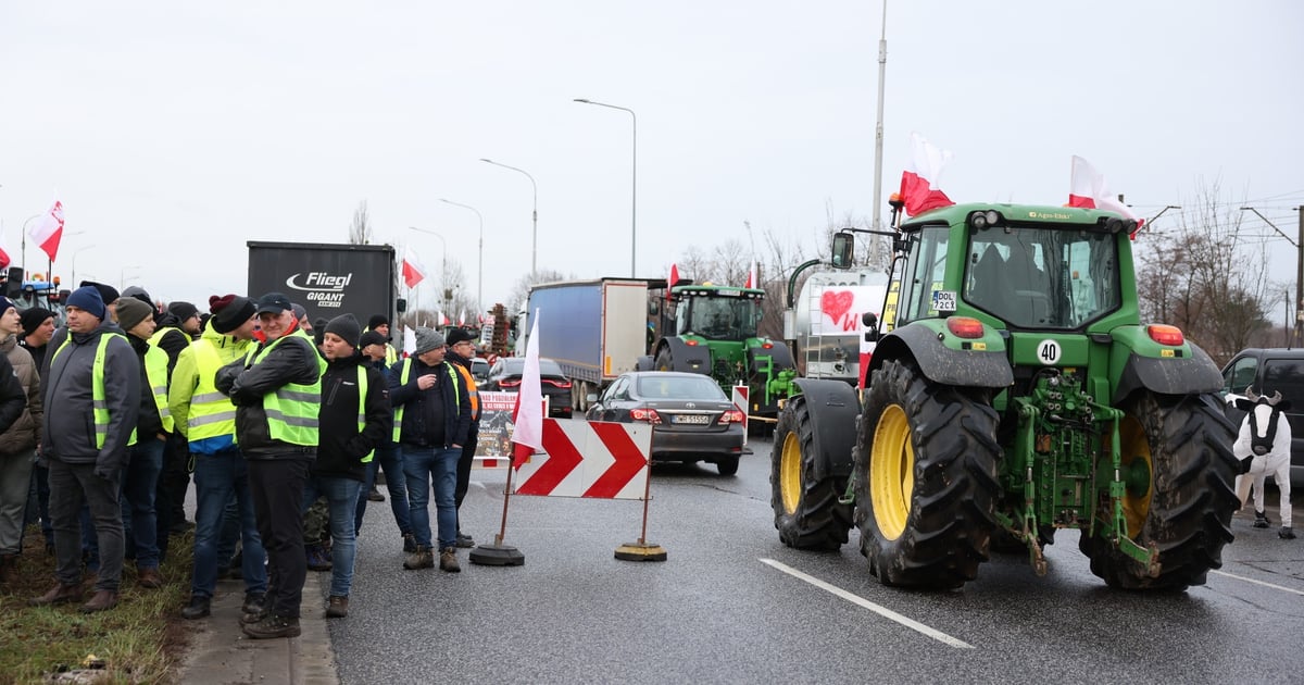 Strajk rolników: blokady dróg i utrudnienia we Wrocławiu i na Dolnym Ś ...