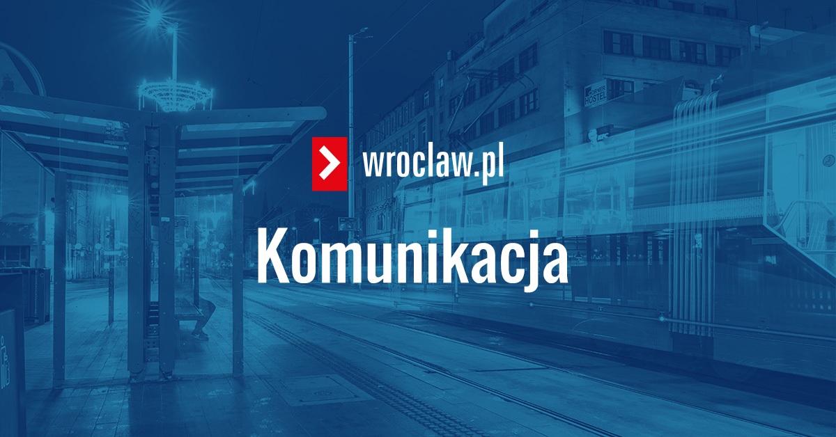 Tramwaj 3 Wrocław - przystanek Wita Stwosza kier: KSIĘŻE MAŁE słupek: 10009