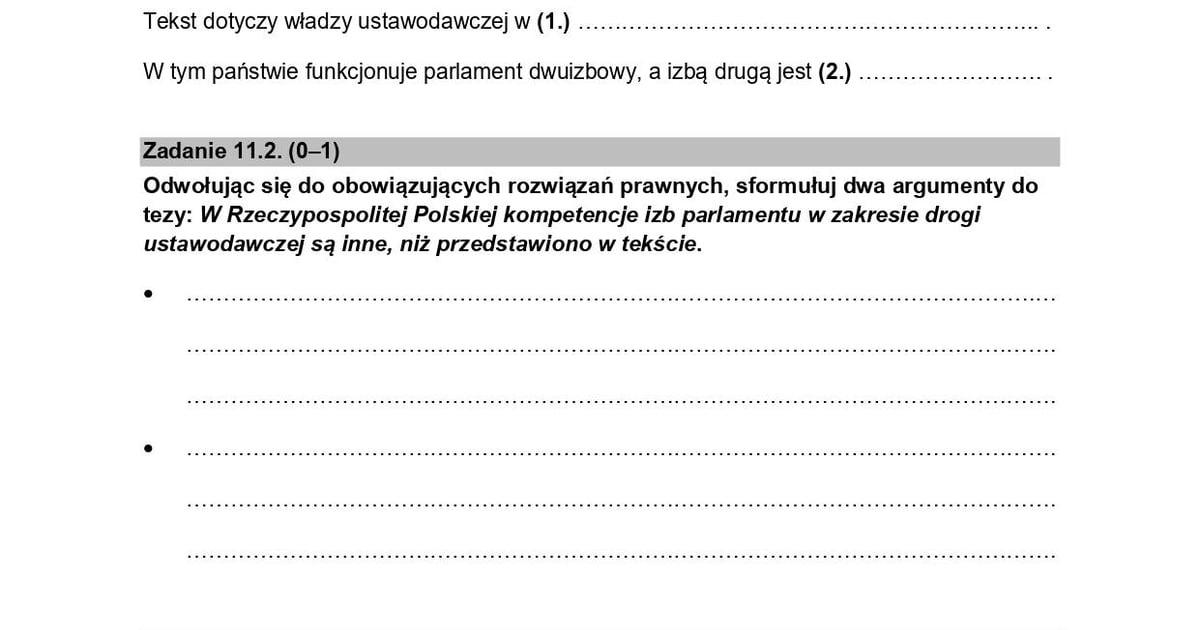 CKE matura z WOS-u 2024 na poziomie rozszerzonym 10 maja (ARKUSZE, ZAD