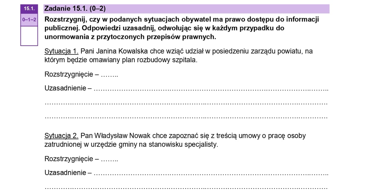 Nowa Era Wos Poziom Rozszerzony Sprawdzian Społeczeństwo