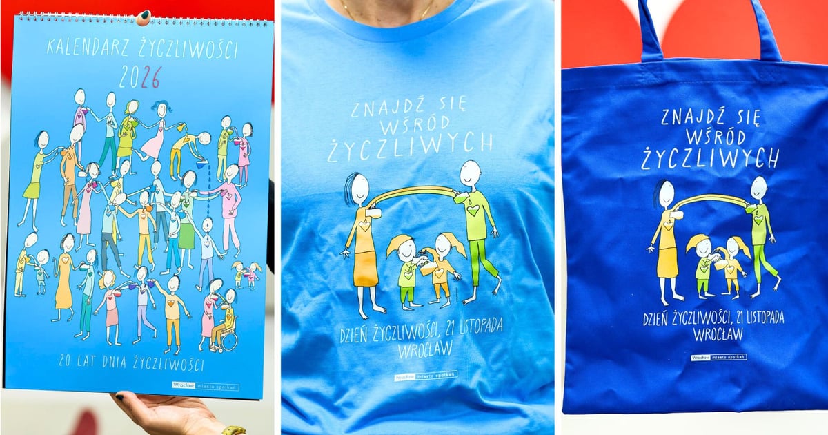 Torby, koszulki, kalendarze i inne do wygrania na Dzień Życzliwości | KONKURS
