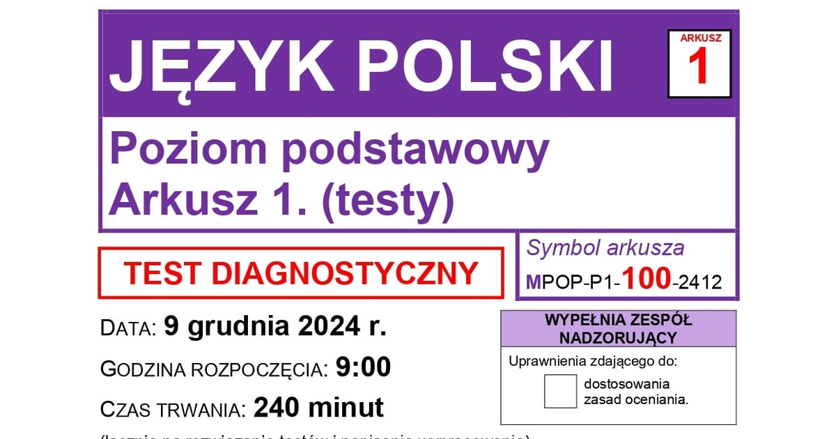 CKE: matura próbna 2025 z języka polskiego (ARKUSZE). Rozgrzewka przed