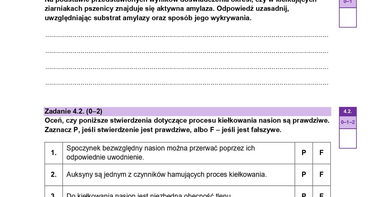 Próbna matura z biologii, poziom rozszerzony. Sprawdź arkusze