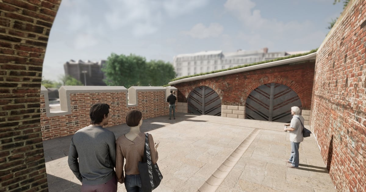 Będzie renowacja reliktów bastionu na Wzgórzu Polskim | WIZUALIZACJA