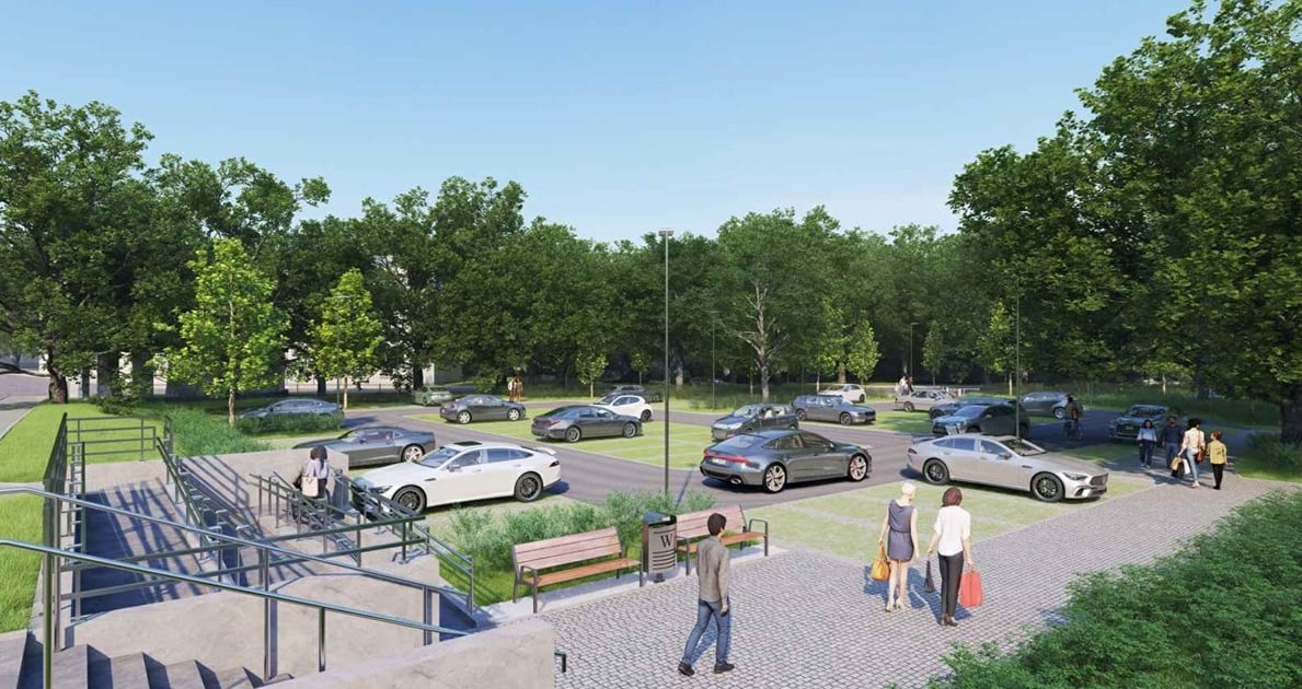 Będzie nowy parking na Leśnicy. Powstanie 66 bezpłatnych miejsc P+R