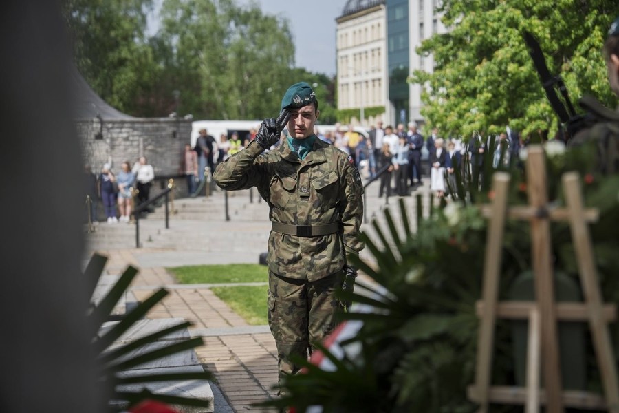 Rocznica Konstytucji 3 Maja – uroczystości we Wrocławiu [ZDJĘCIA]
