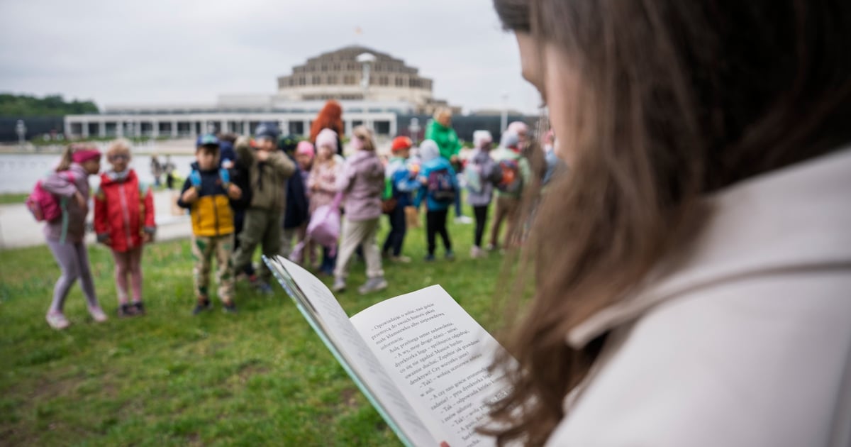Dzień na Pergoli. „Cały Wrocław czyta” – przedszkolaki i uczniowie też