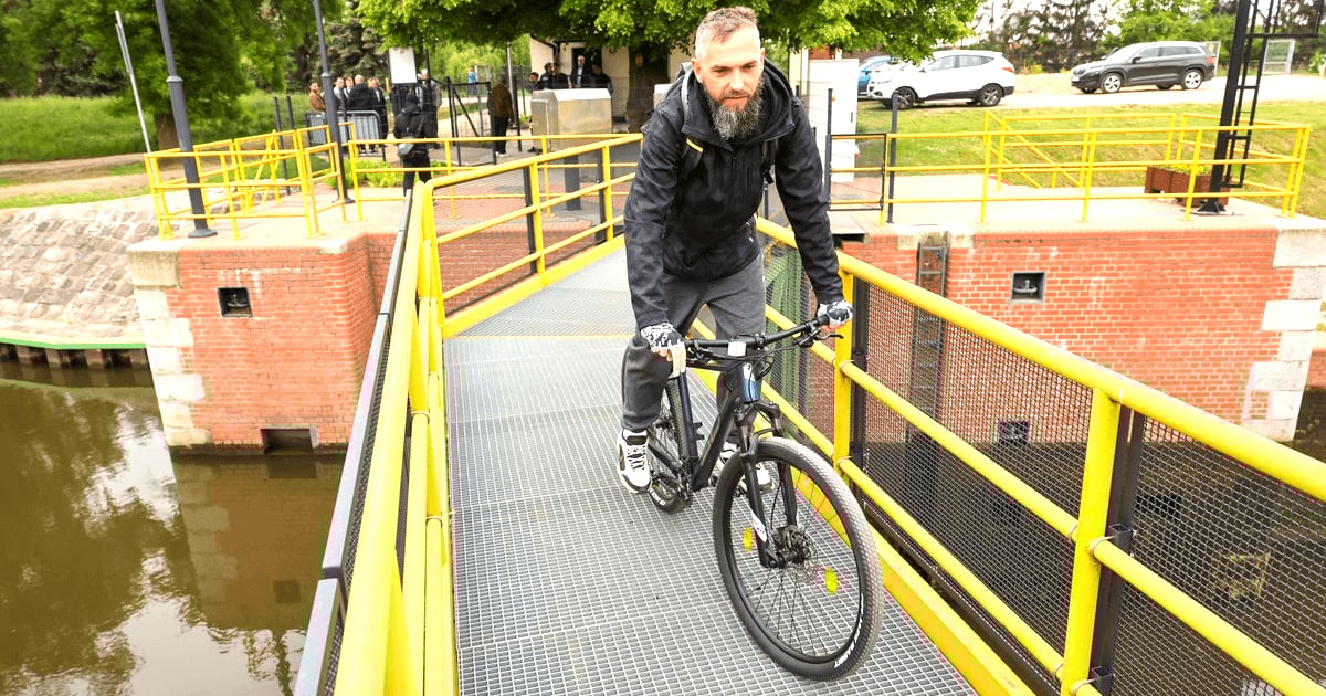 Zmodernizowane przejście przez śluzę Opatowicką otwarte!