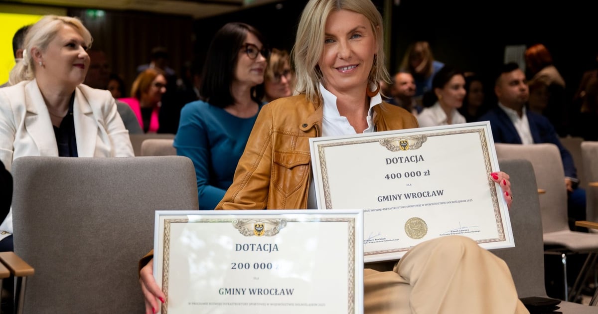 Wrocław dostał 600 tys. - dwie hale sportowe będą nowocześniejsze