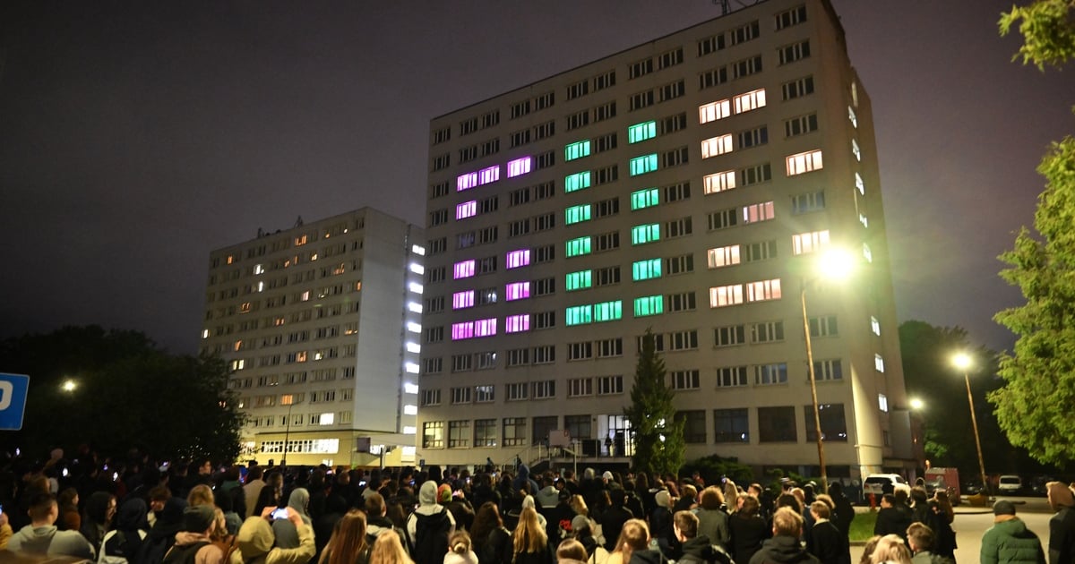 Wielkie PIWO na Wittigowie - zobacz zdjęcia z pokazu świateł