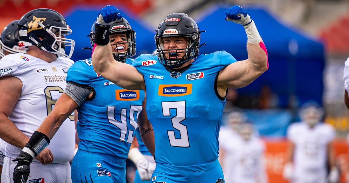 Wielkie zwycięstwo Panter! Wrocławianie pokonali Węgrów 55:12