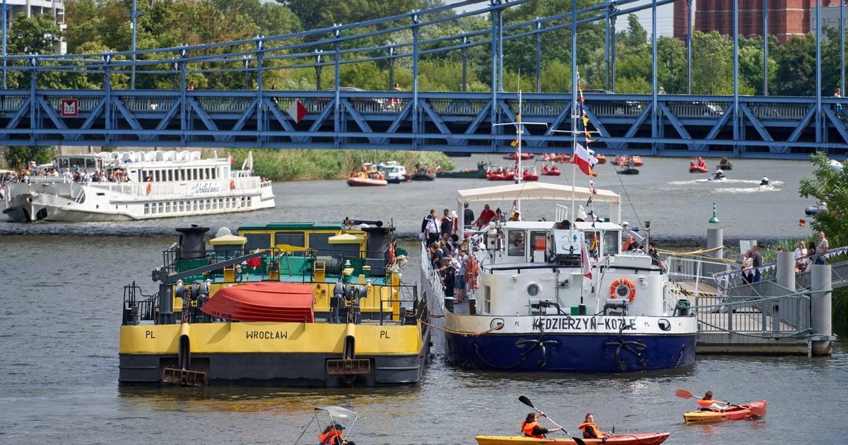„Jak statki na...” Odrze! Parada statków z okazji Dni Odry już 24 maja