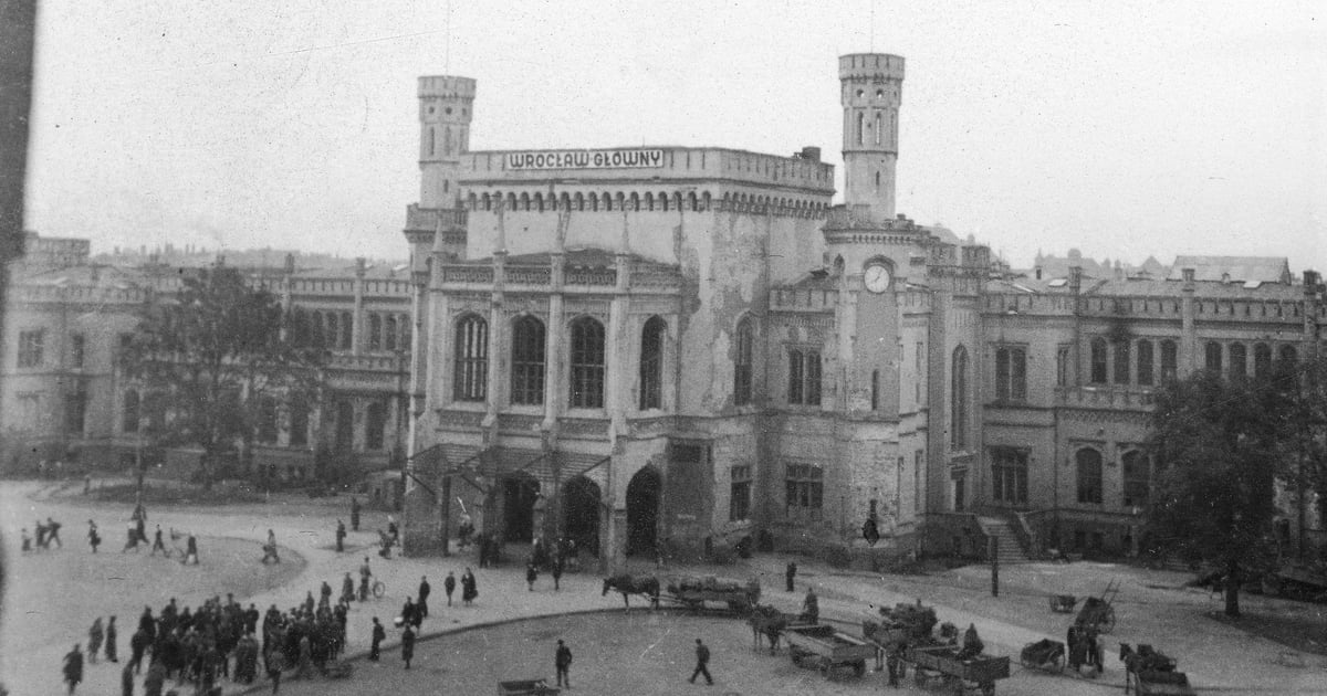 Koniec II wojny a koleje na Dolnym Śląsku. Jakie stacje ruszyły jako pierwsze?