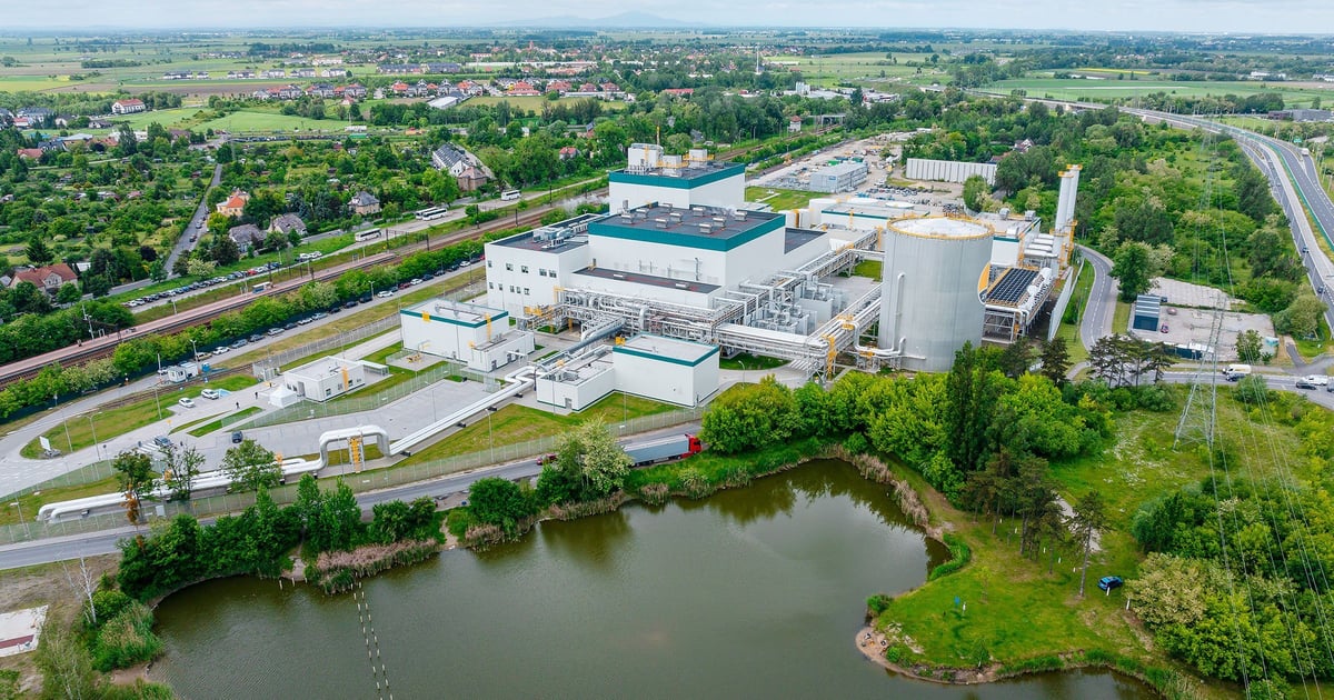 Nowa elektrociepłownia już pracuje dla mieszkańców Siechnic i Wrocławia [ZDJĘCIA]