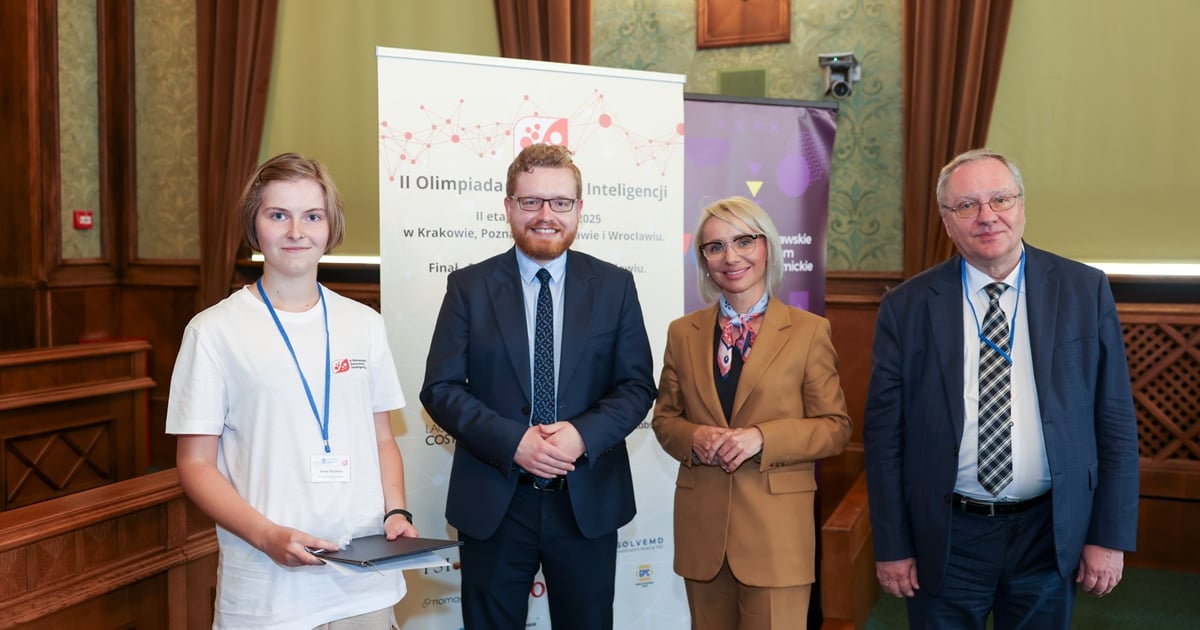 Oto laureaci II Olimpiady Sztucznej Inteligencji. Rozdanie nagród w Ratuszu