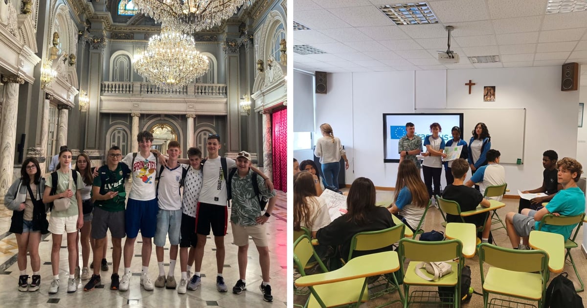 Uczniowie z Wrocławia zwiedzają świat! Tym razem byli w Walencji