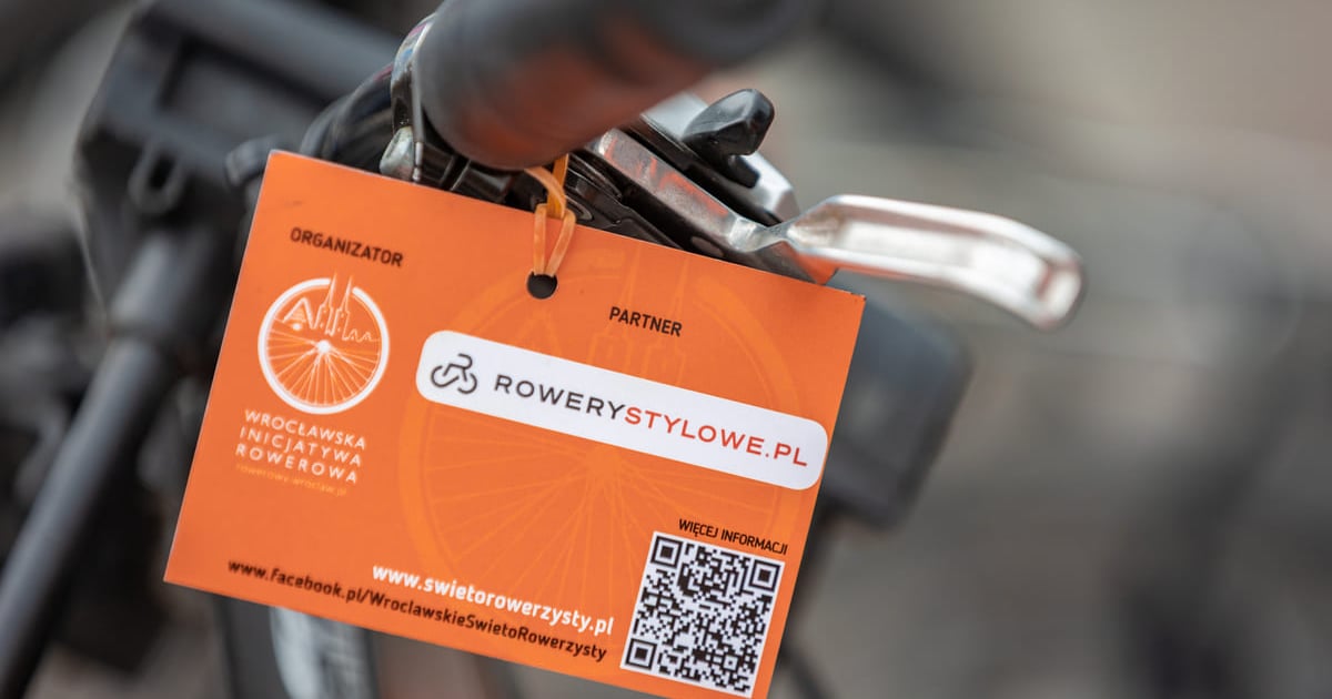 Odznaka Rowerzysty Wrocławskie Święto Rowerzysty 2025. Wielki peleton przejechał przez mi ...