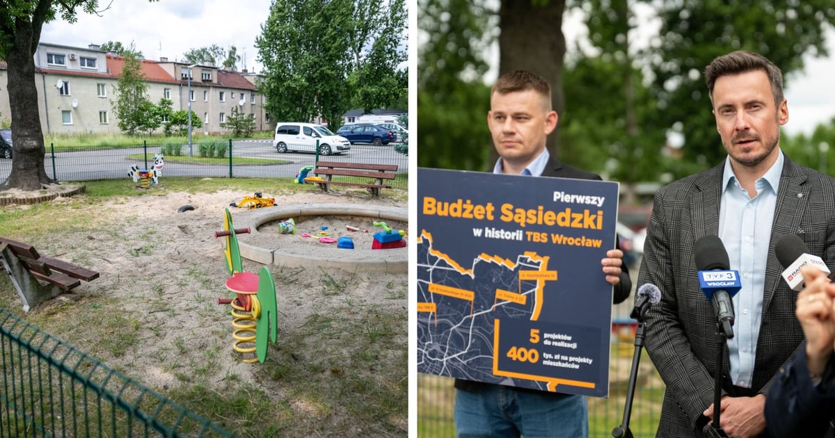 Mieszkańcy zdecydowali o zmianach na osiedlach. Rusza Budżet Sąsiedzki TBS Wrocław