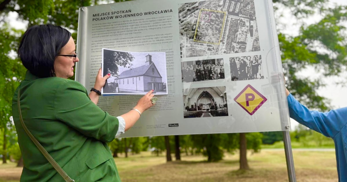 Tu spotykali się polscy robotnicy przymusowi. Tablica pamiątkowa