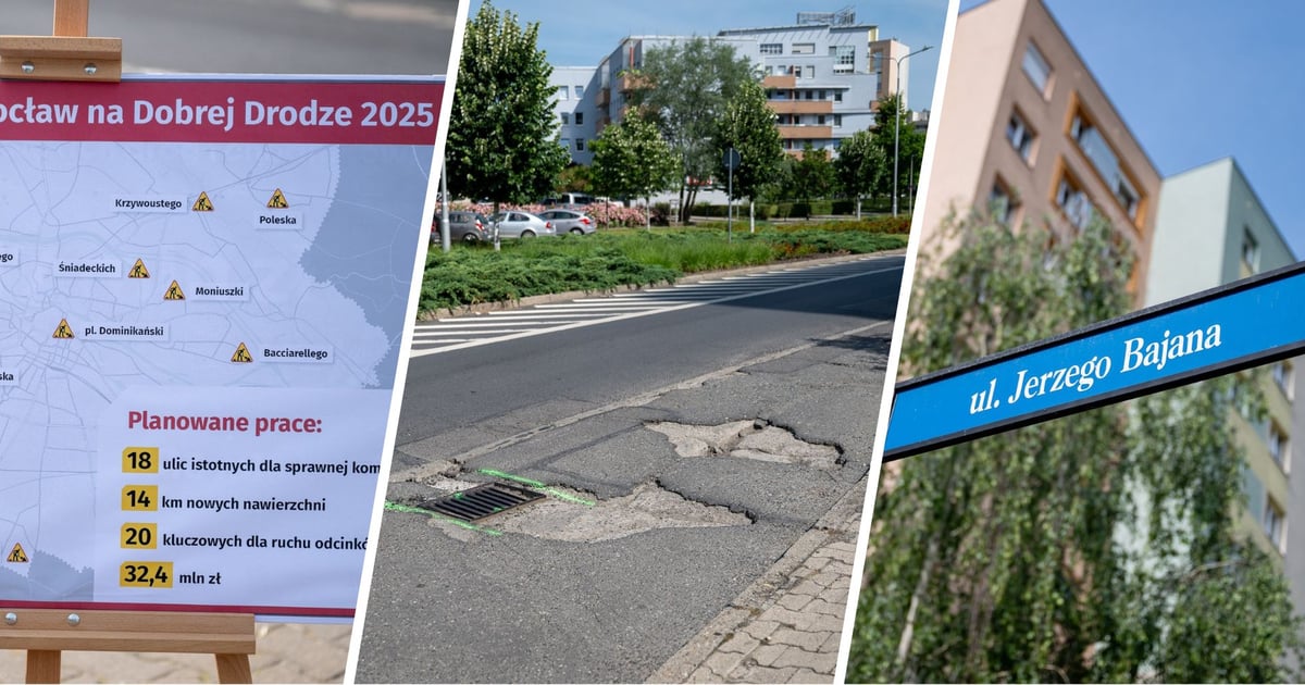 Wrocław na Dobrej Drodze. W czerwcu ruszą wakacyjne remonty. Lista ulic