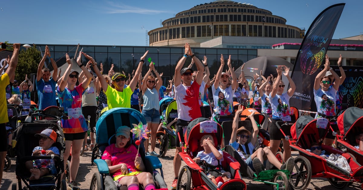 Szósty Bieg Para(mi) na wrocławskiej pergoli. Razem możemy więcej!