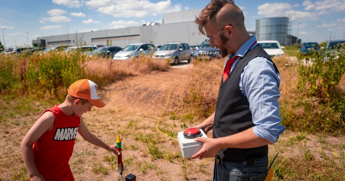 Dzień Innowacji. Przyszli naukowcy i astronauci świetnie się bawili