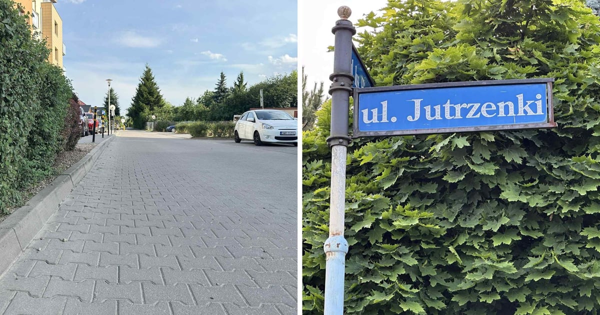 Klecina: ulica Jutrzenki do remontu