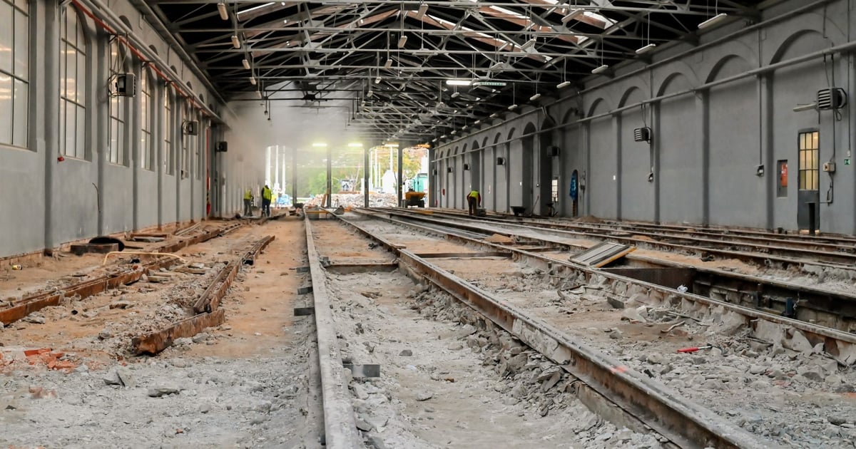 Wielki remont zajezdni tramwajowej Gaj. Hala, jak nowa