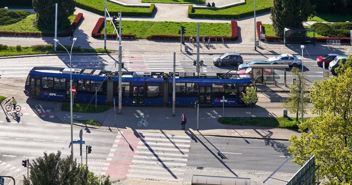 W weekend tramwaje nie dojadą na "Krzyki". Początek kolejnego remontu