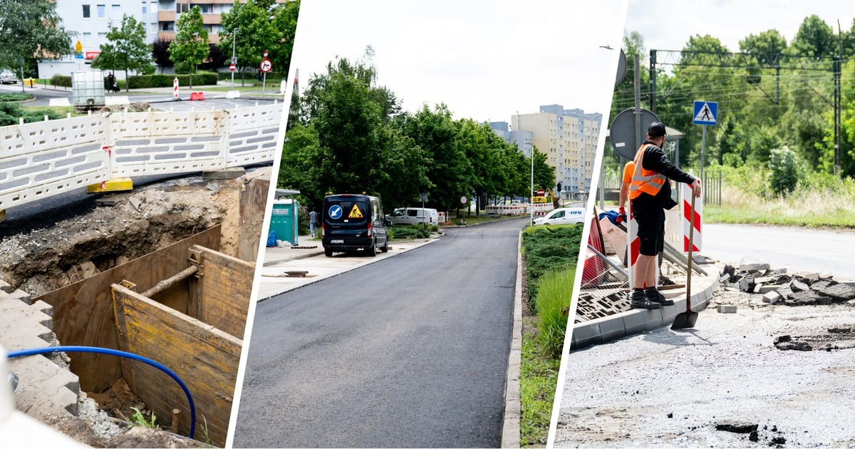 Mały Gądów w wielkim remoncie – rozkopane trzy ulice. Zobaczcie postęp prac