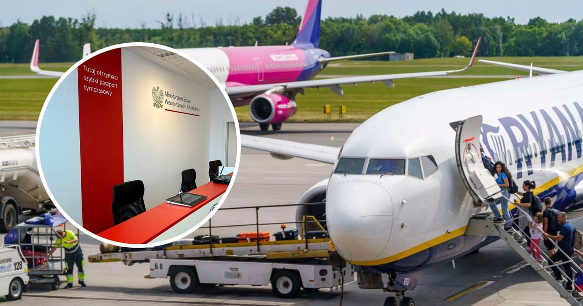 Paszport biometryczny na wrocławskim lotnisku – jedyny taki punkt w Polsce