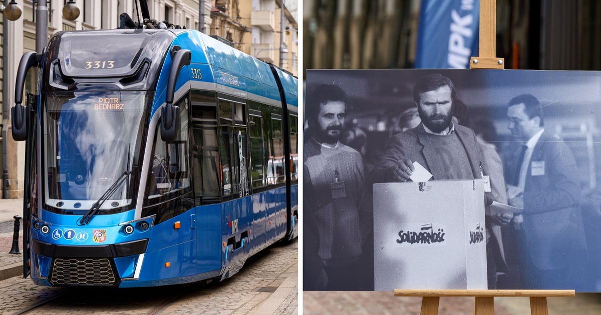 Solidarność i tramwaj. Piotr Bednarz w gronie patronów