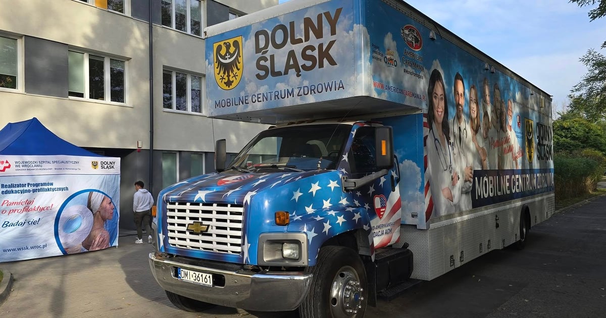 Bezpłatne badania na pokładzie Mobilnego Centrum Zdrowia | HARMONOGRAM