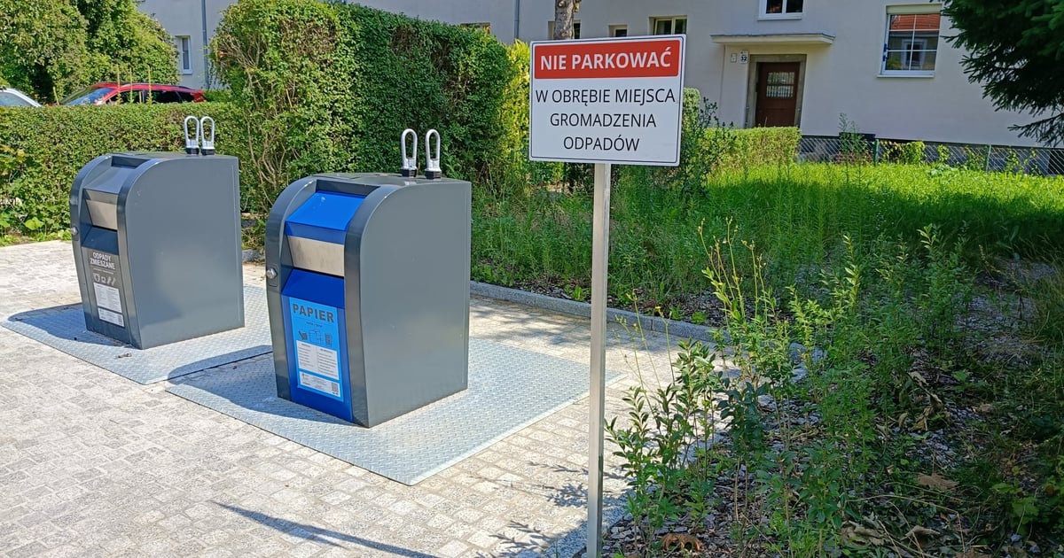 Miasto projektuje nowe miejsca zbiórki odpadów na Sępolnie
