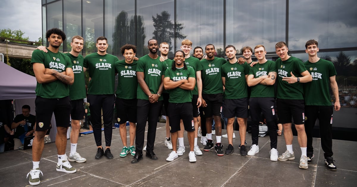 Oto nowy Śląsk Wrocław. Koszykarze spotkali się kibicami na Pergoli