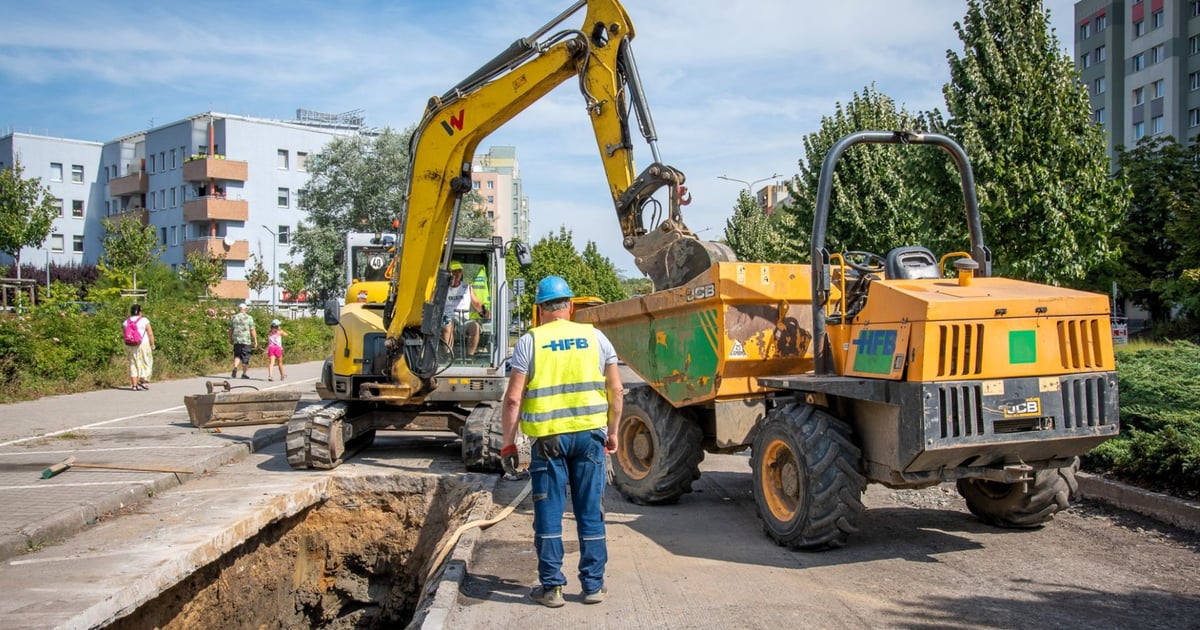 Duża inwestycja MPWiK na Bajana. Kładą nowy rurociąg