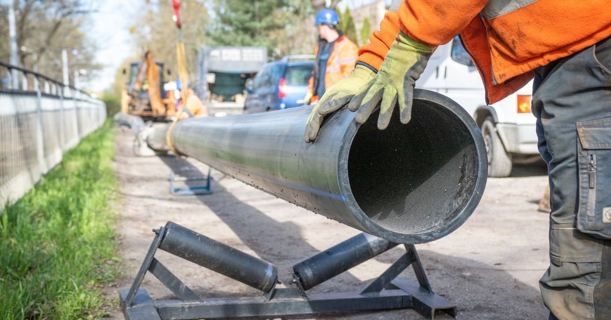 Modernizacja sieci wodociągowej na Olszewskiego zakończona