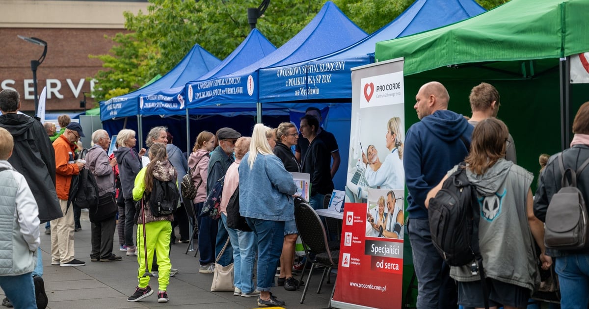 Kierunek dobra forma. Tłumy na Wrocławskim Dniu Promocji Zdrowia