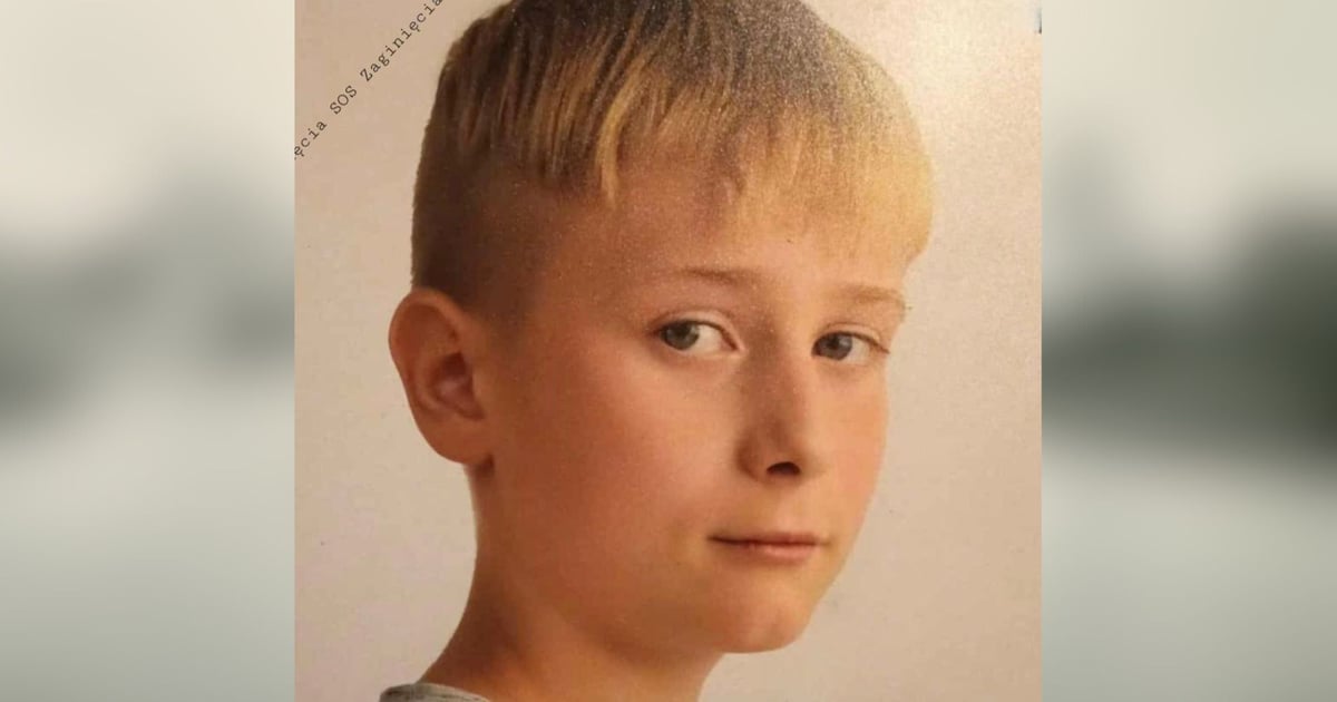 Zaginął Krystian Sofinowski. realizowane są poszukiwania 15-latka [RYSOPIS]