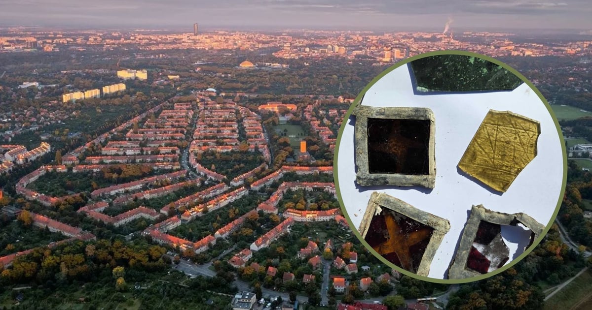 Archeolodzy na Sępolnie. Szukali wojennej mogiły, znaleźli kawałki witraży