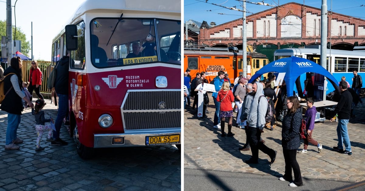 Tłumy w Zajezdni Popowice. Dzień otwarty z wieloma atrakcjami [ZDJĘCIA]