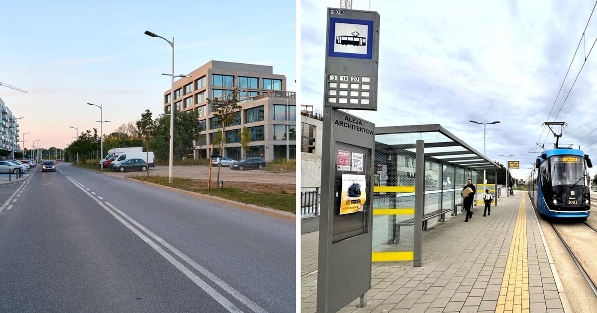 Przez aleję Architektów pojedzie tramwaj. Będzie przetarg