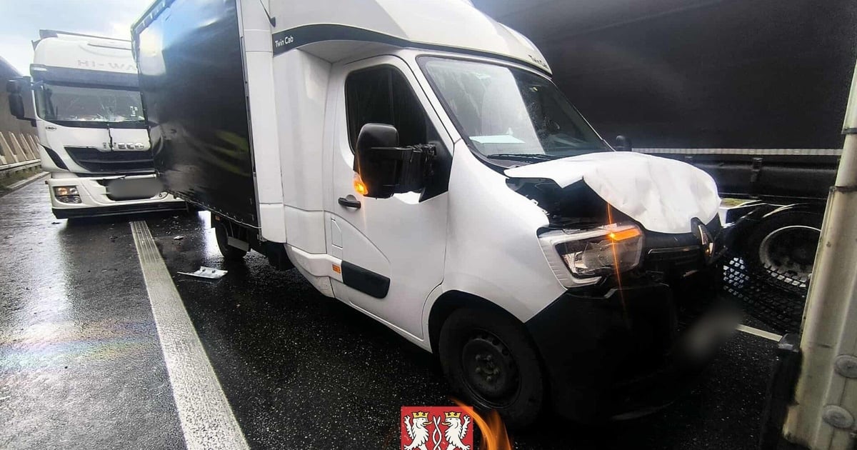 Kolizja na AOW. Są spore utrudnienia w ruchu